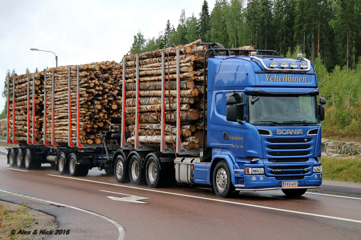 Финляндия, № VXX-400 — Scania ('2013) R730