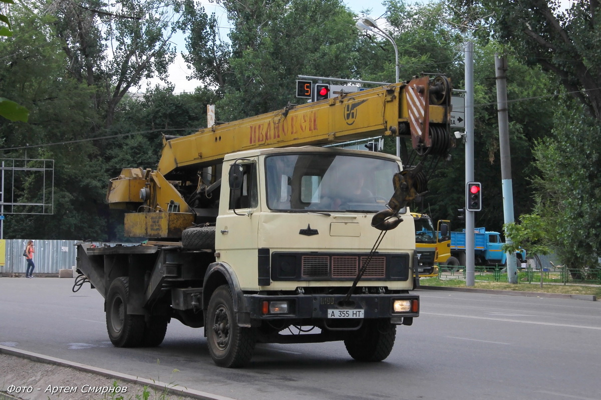 Алматы, № A 355 HT — МАЗ-5337 (общая модель)