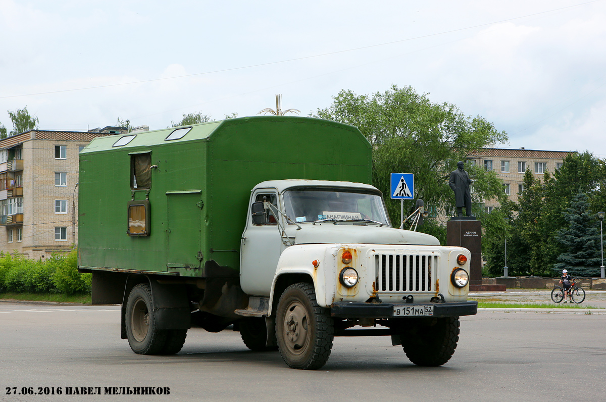 Нижегородская область, № В 151 МА 52 — ГАЗ-53-12