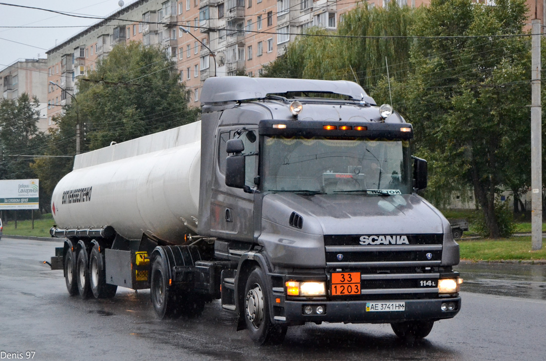 Днепропетровская область, № АЕ 3741 НМ — Scania ('1996) T-Series 114L