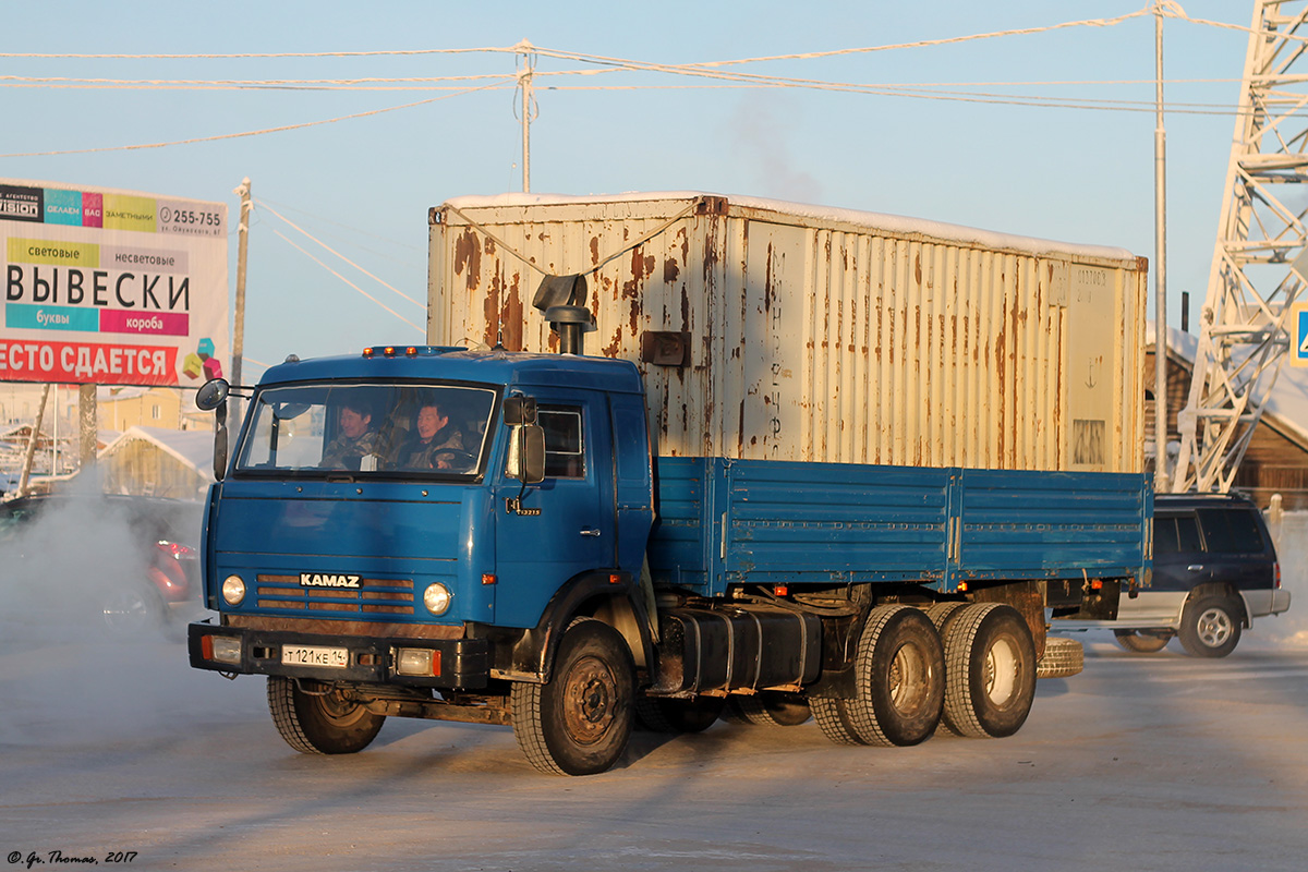 Саха (Якутия), № Т 121 КЕ 14 — КамАЗ-53215 (общая модель)