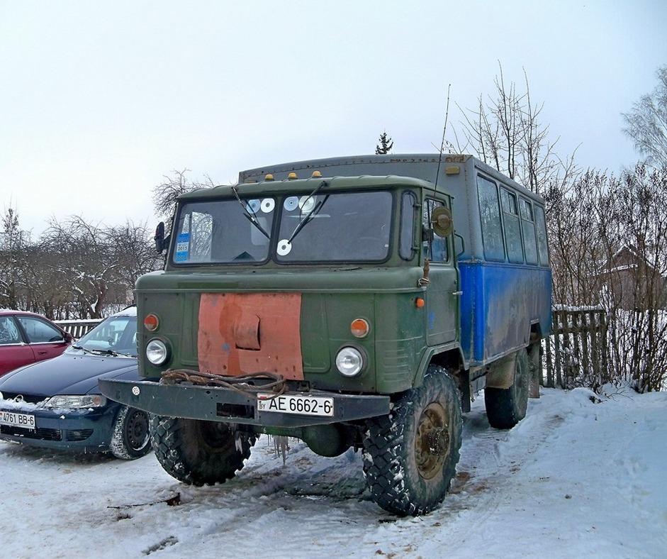 Могилёвская область, № АЕ 6662-6 — ГАЗ-66 (общая модель)