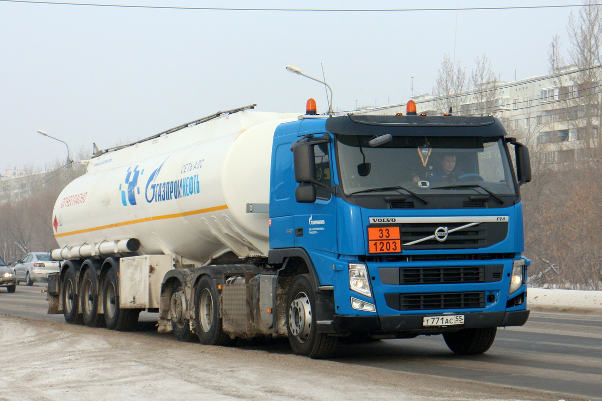Омская область, № Т 771 АС 55 — Volvo ('2010) FM.440 [X9P]