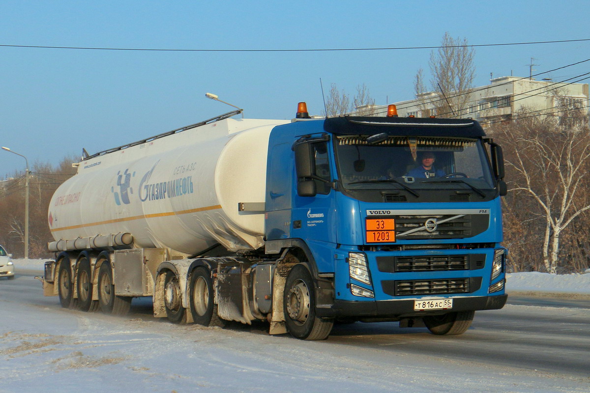 Омская область, № Т 816 АС 55 — Volvo ('2010) FM.440 [X9P]