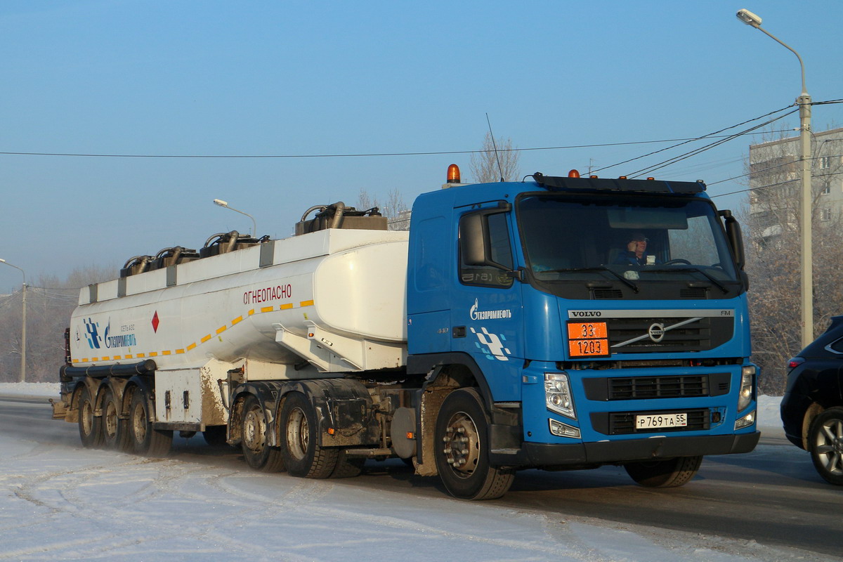 Омская область, № Р 769 ТА 55 — Volvo ('2010) FM.440 [X9P]