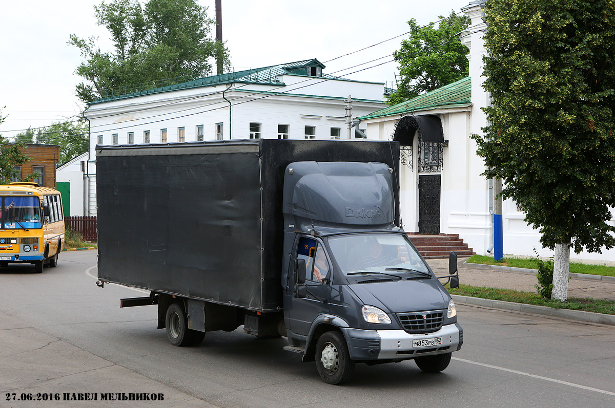 Нижегородская область, № М 853 РВ 152 — ГАЗ-33106 "Валдай"