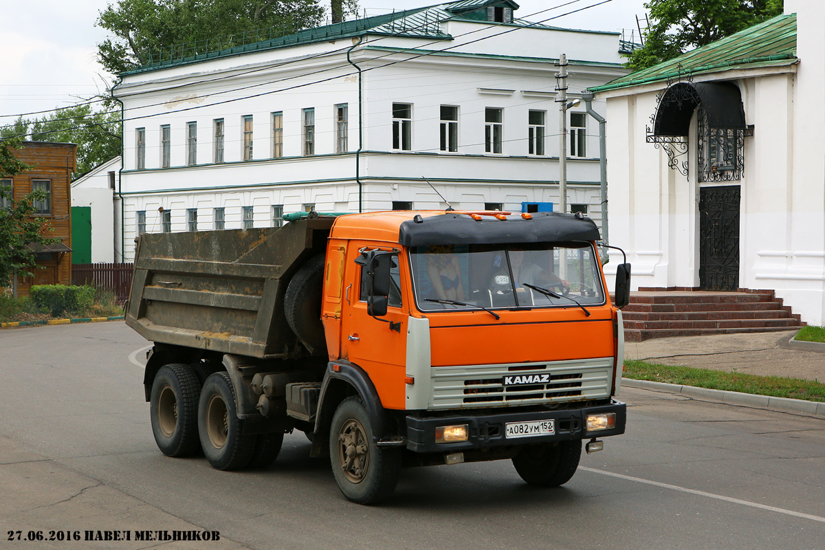 Нижегородская область, № А 082 УМ 152 — КамАЗ-55111 (общая модель)