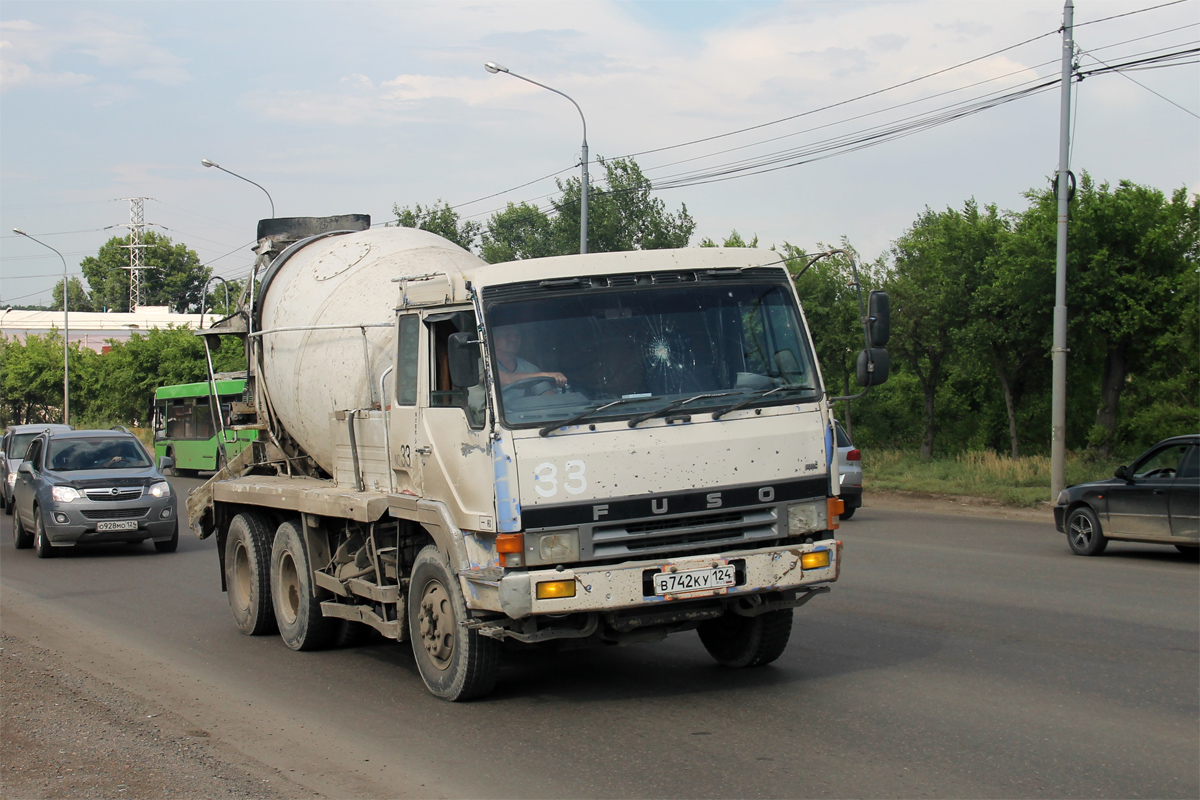 Красноярский край, № В 742 КУ 124 — Mitsubishi Fuso Super Great