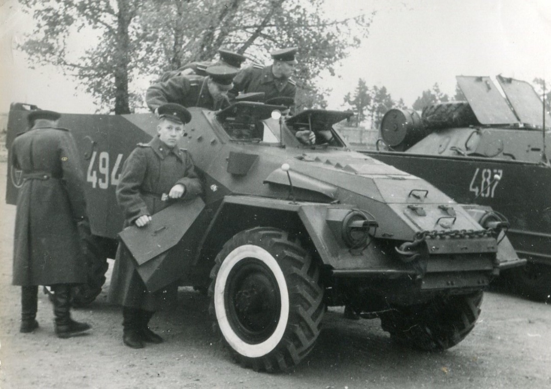 Транспорт Вооруженных Сил СССР, № 494 — ГАЗ-40 (БТР-40)