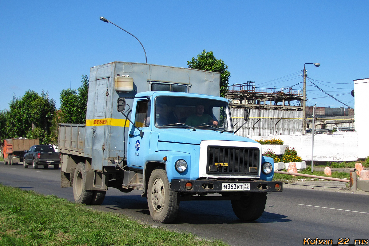 Алтайский край, № М 363 КТ 22 — ГАЗ-3307