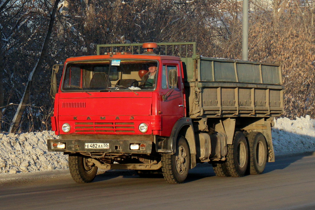 Омская область, № Е 482 АА 55 — КамАЗ-5320