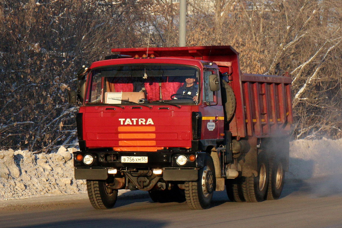 Омская область, № В 756 ХМ 55 — Tatra 815 S1