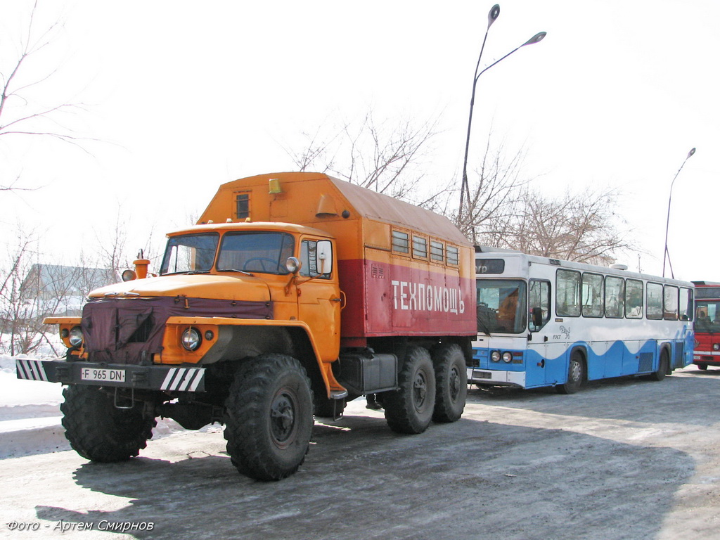 Восточно-Казахстанская область, № F 965 DN — Урал-375Д