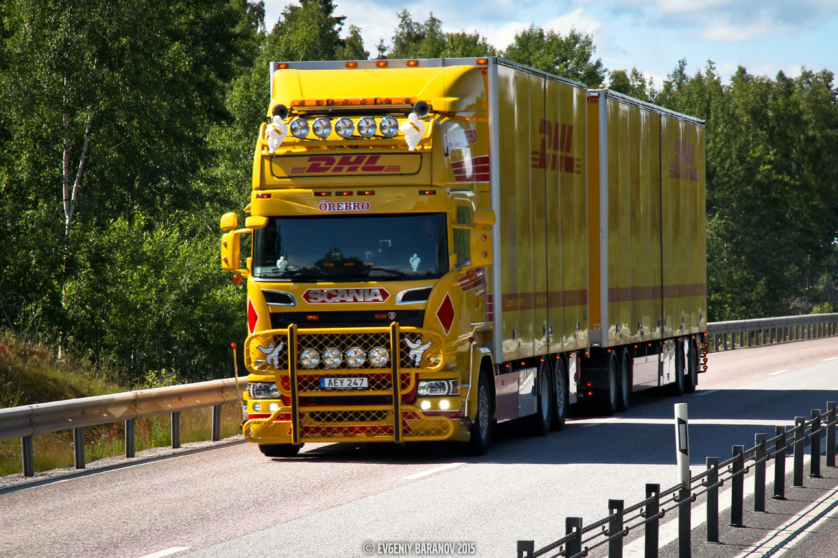Швеция, № AEY 247 — Scania ('2013) R580