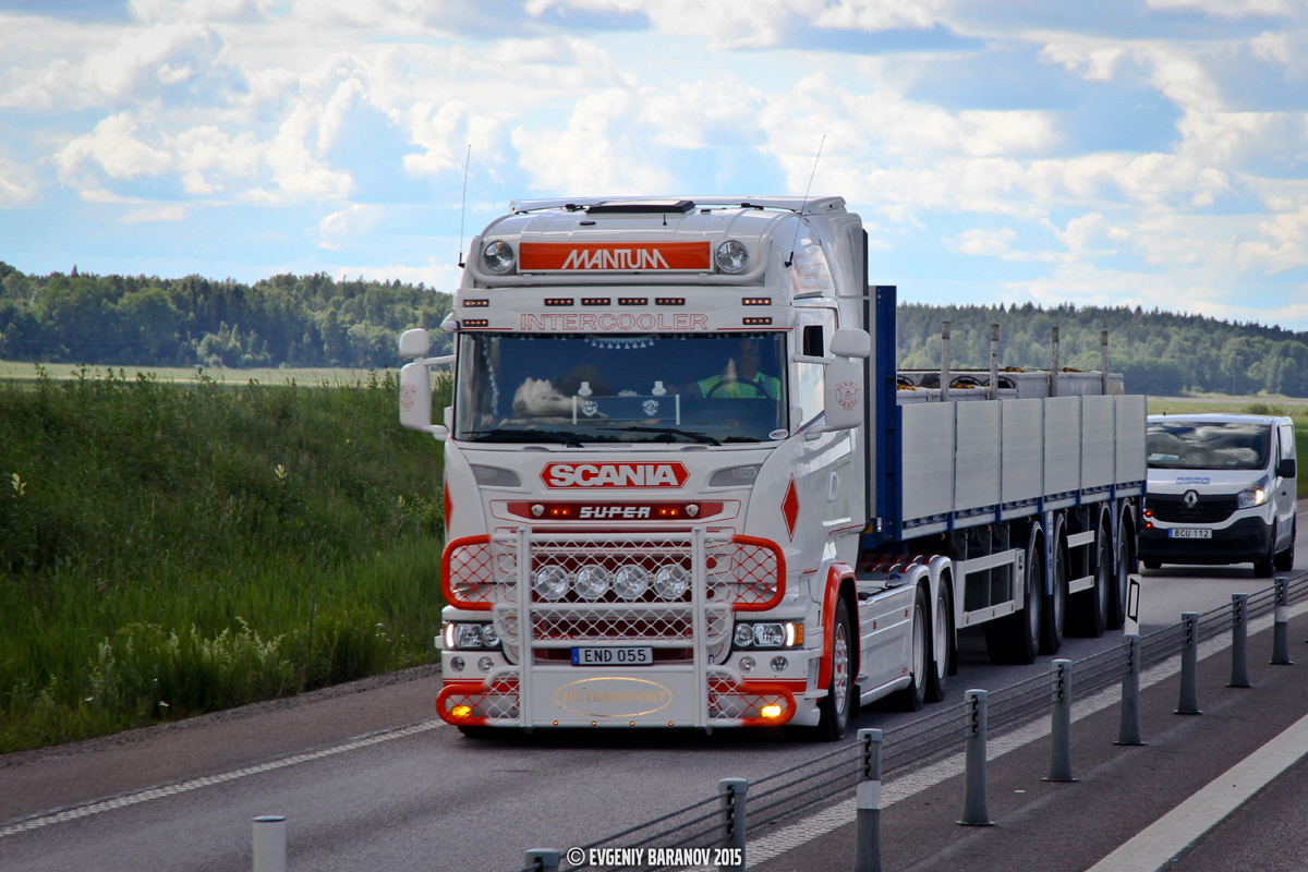 Швеция, № END 055 — Scania ('2013) R580