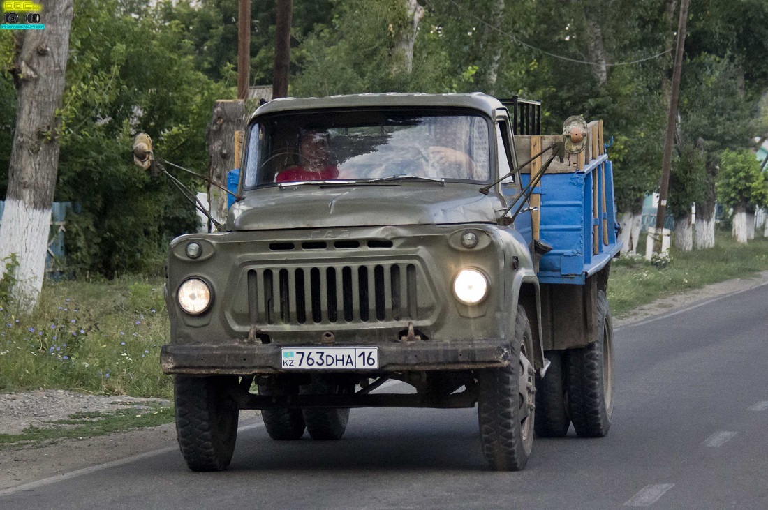 Восточно-Казахстанская область, № 763 DHA 16 — ГАЗ-52-02