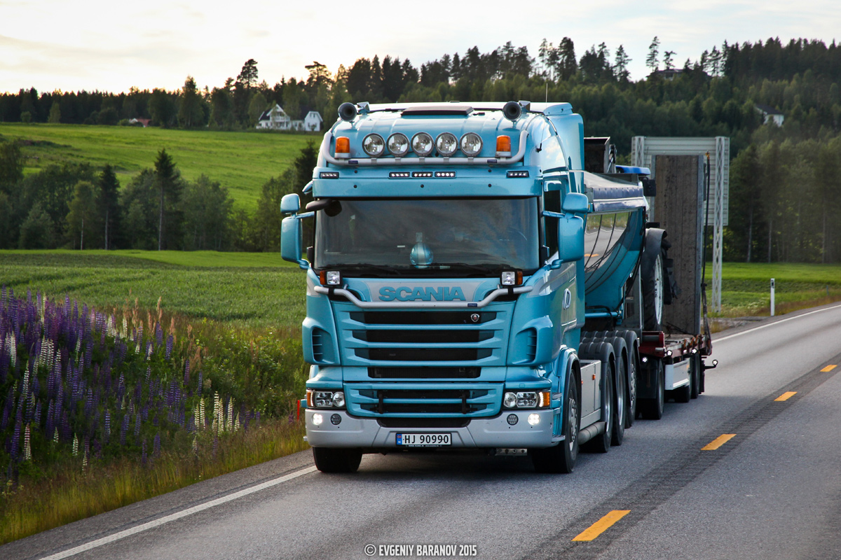 Норвегия, № HJ 90990 — Scania ('2009) R620