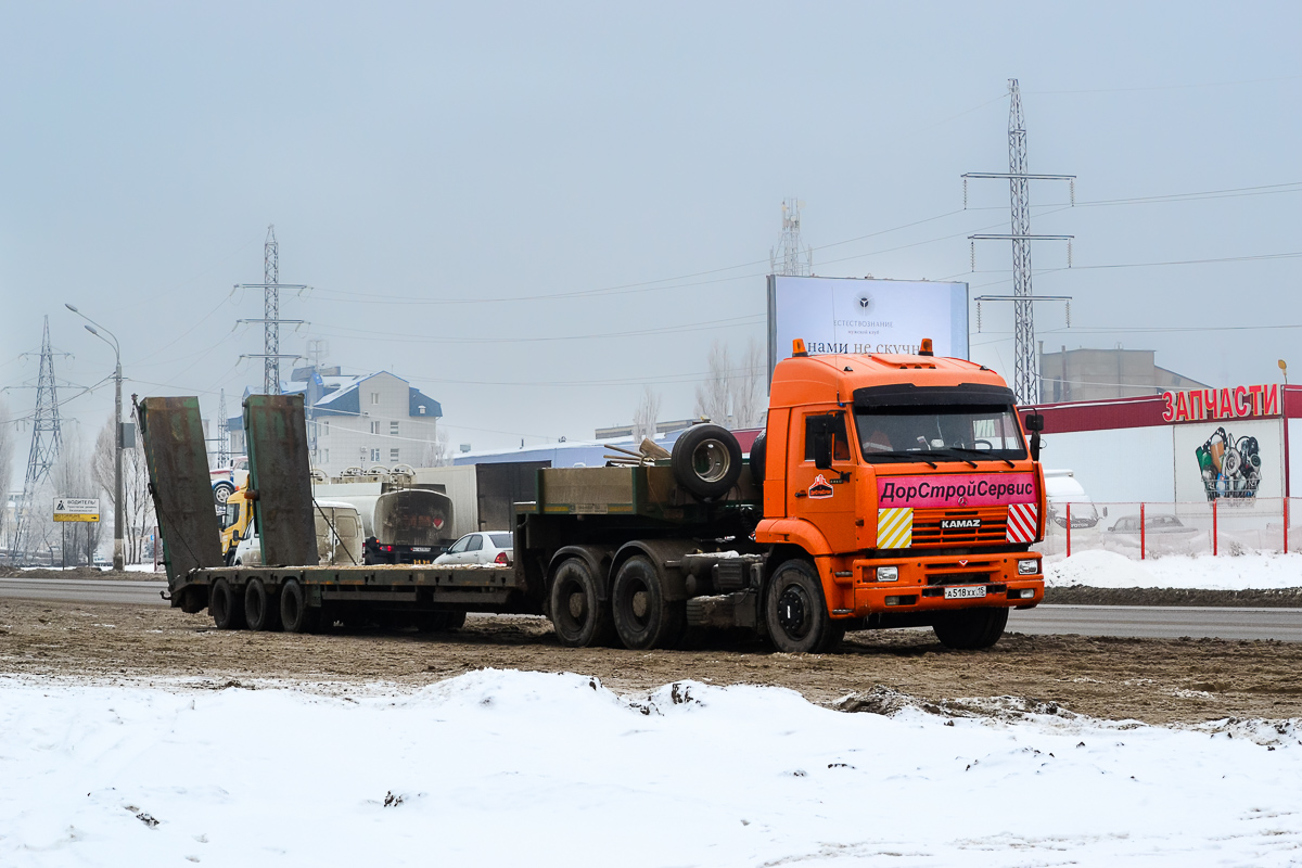 Волгоградская область, № А 518 ХХ 15 — КамАЗ-6460 [646000]