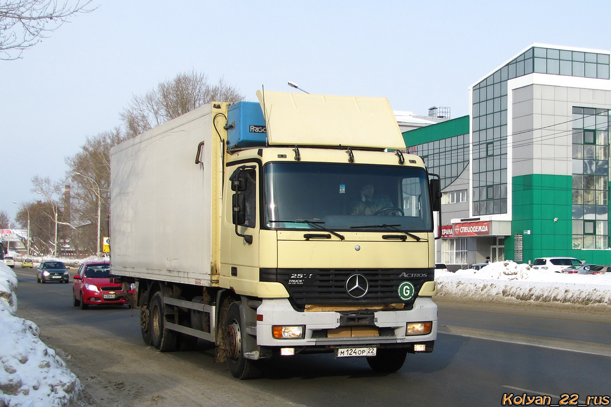 Алтайский край, № М 124 ОР 22 — Mercedes-Benz Actros ('1997) 2535