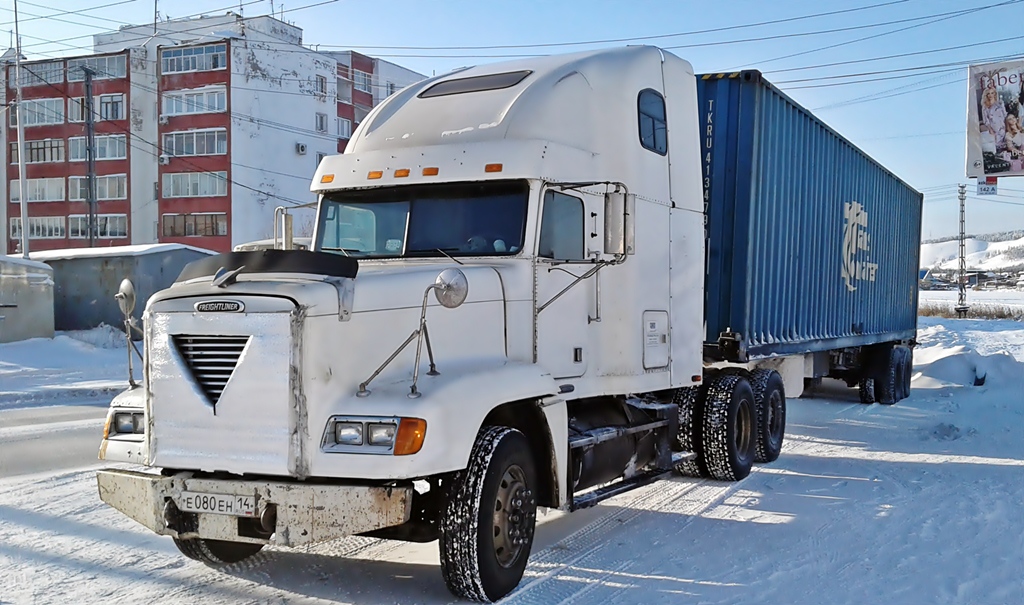 Саха (Якутия), № Е 080 ЕН 14 — Freightliner FLD 120