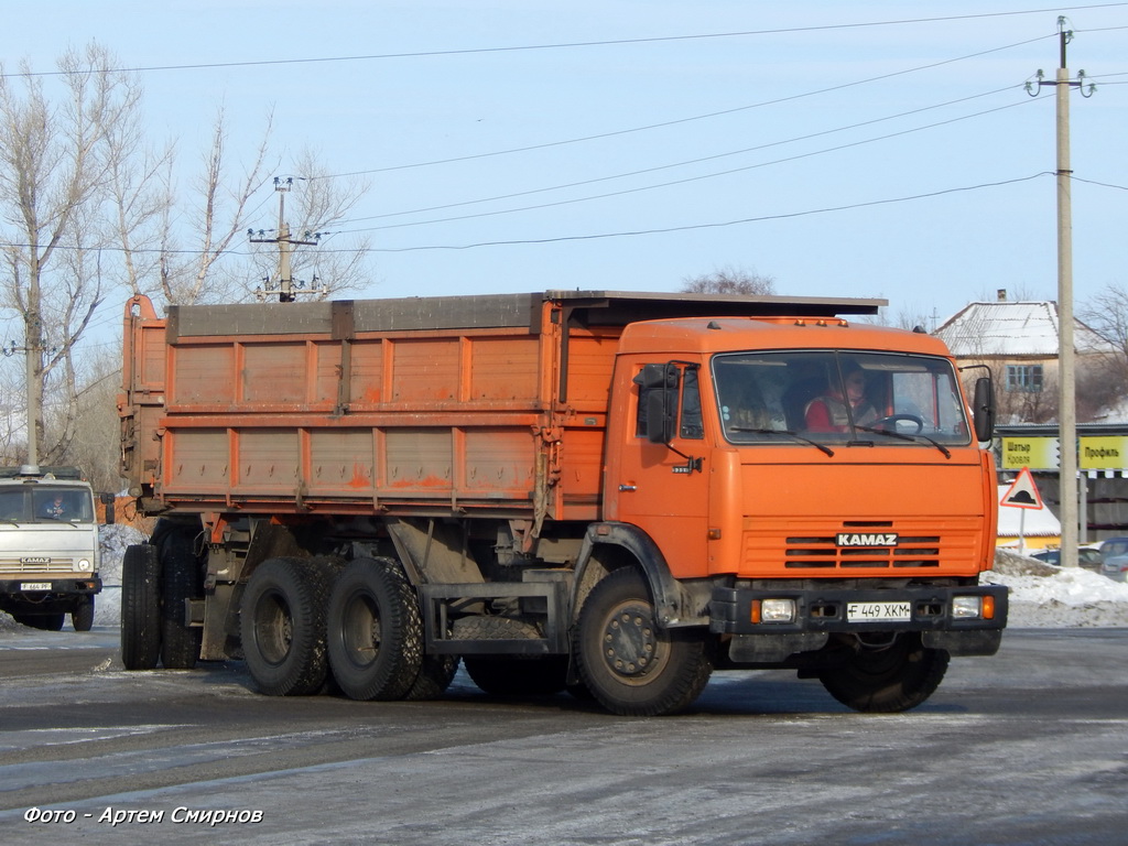 Восточно-Казахстанская область, № F 449 XKM — КамАЗ-53215-13 [53215N]