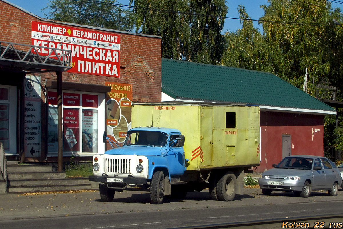 Алтайский край, № Т 383 ВМ 22 — ГАЗ-53-12