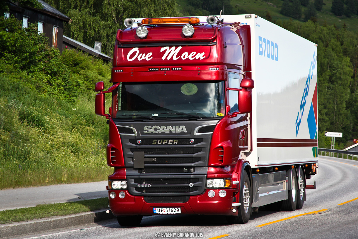 Норвегия, № UF 51629 — Scania ('2009) R560