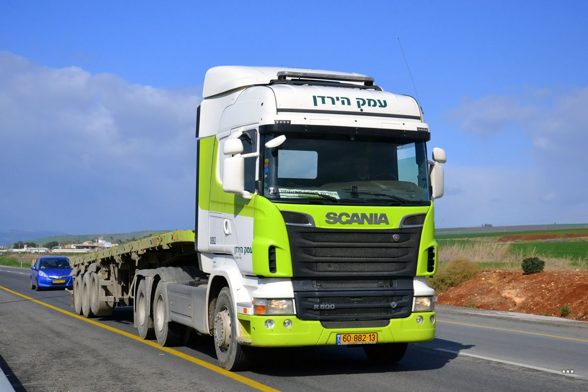 Израиль, № 60-882-13 — Scania ('2009) R500