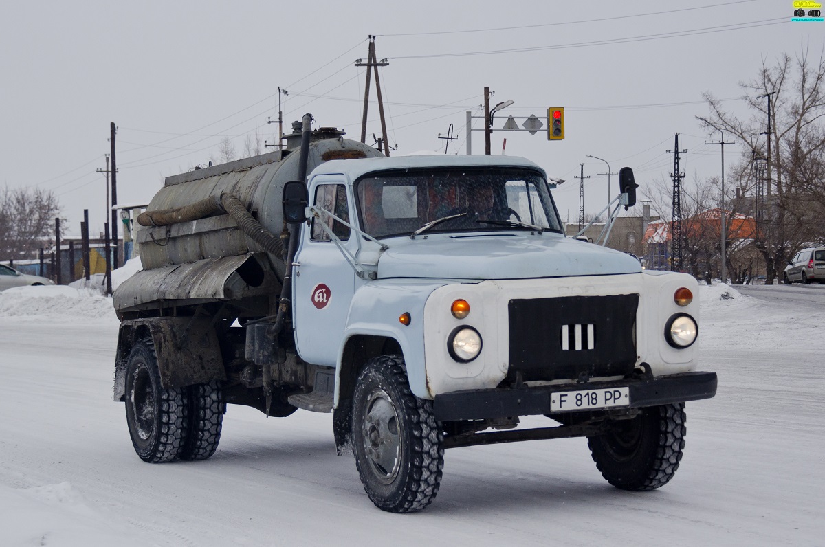 Восточно-Казахстанская область, № F 818 PP — ГАЗ-53-12