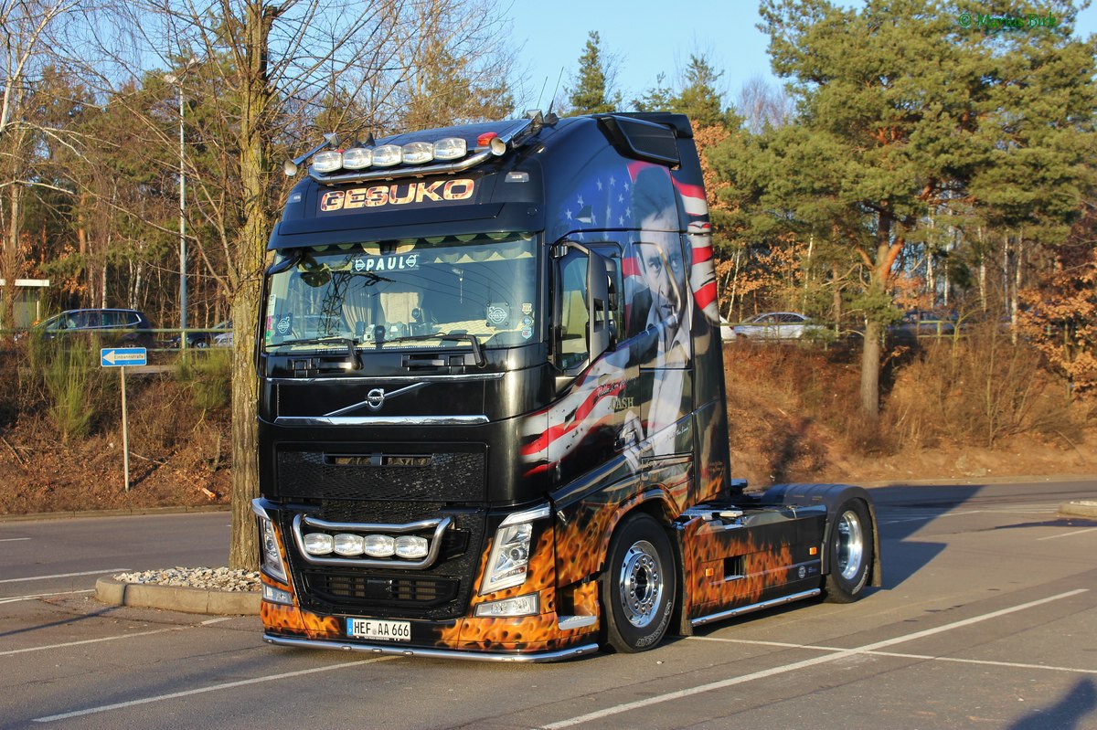 Германия, № HEF-AA 666 — Volvo ('2012) FH.540