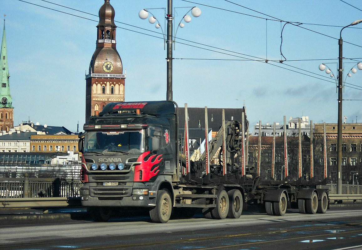 Латвия, № HT-9099 — Scania ('2009) R500
