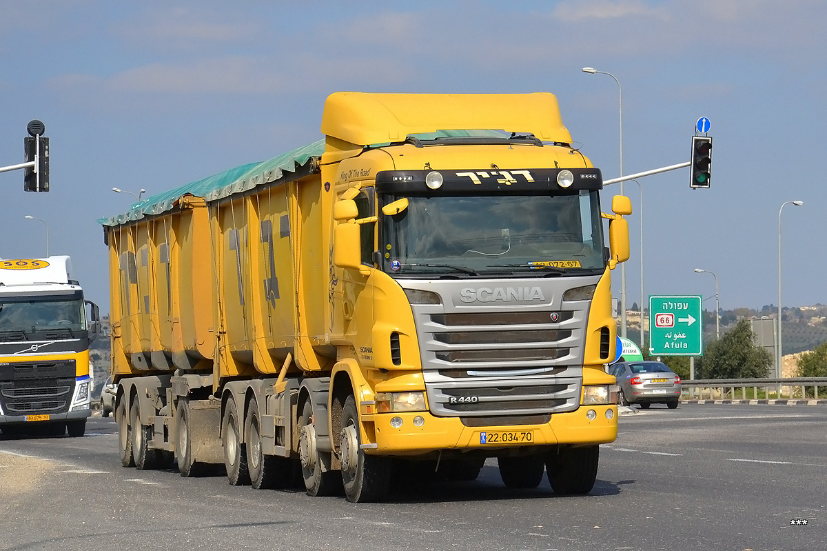 Израиль, № 22-034-70 — Scania ('2009) R440