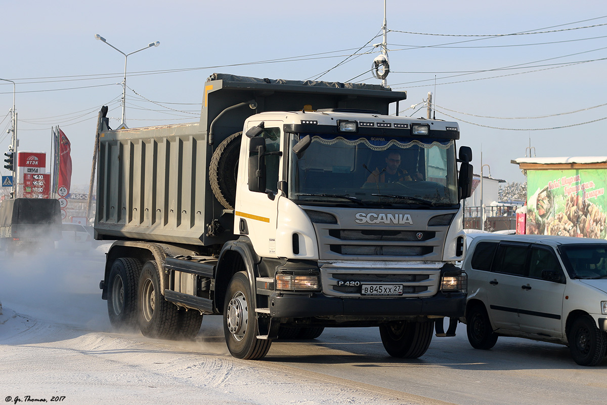 Саха (Якутия), № В 845 ХХ 27 — Scania ('2011) P420