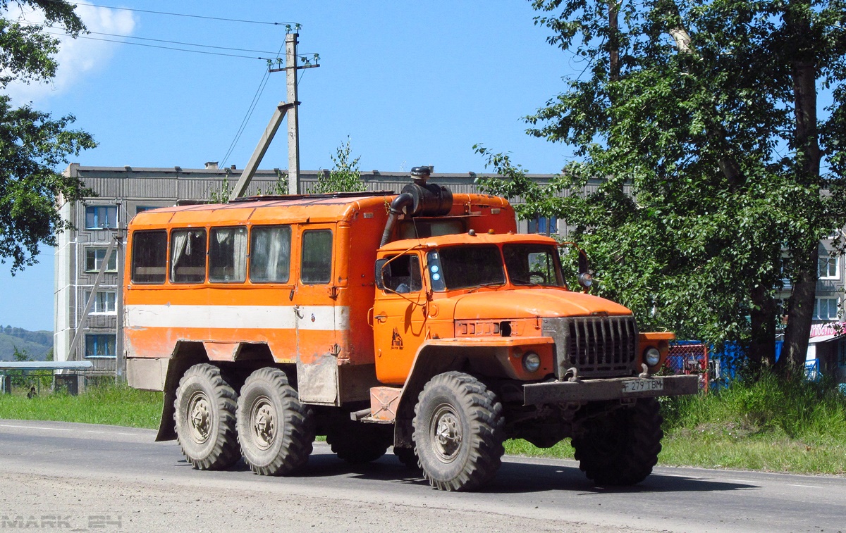 Восточно-Казахстанская область, № F 279 TBM — Урал-4320-01