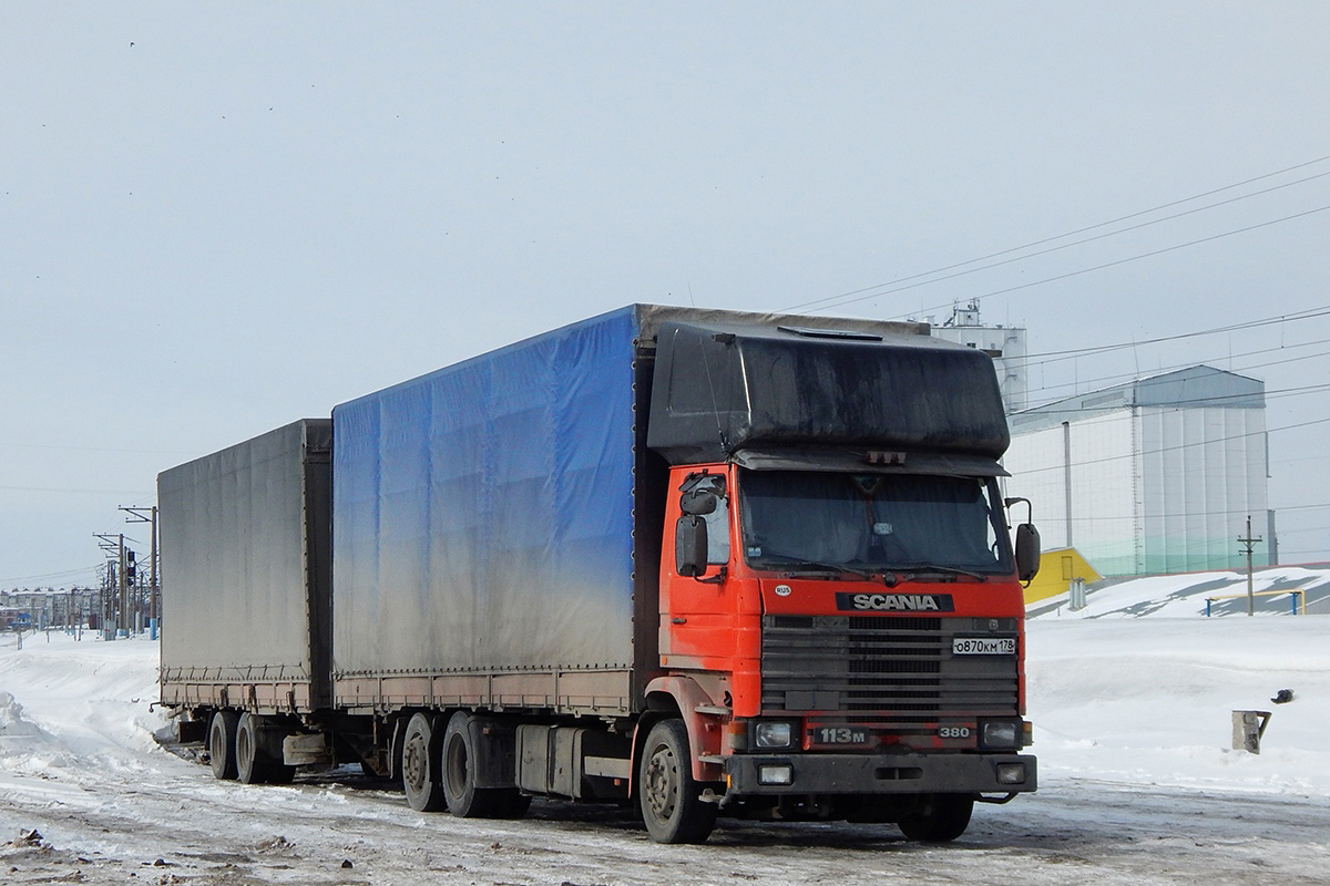 Санкт-Петербург, № О 870 КМ 178 — Scania (II) R113M