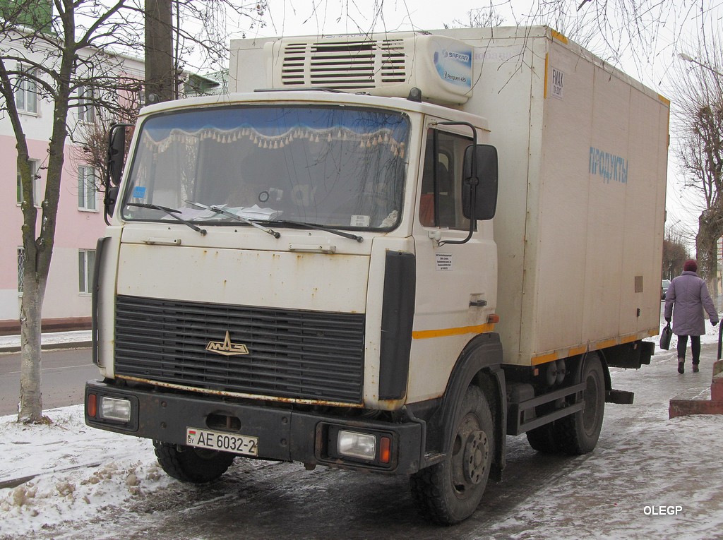 Витебская область, № АЕ 6032-2 — МАЗ-4570 (общая модель)