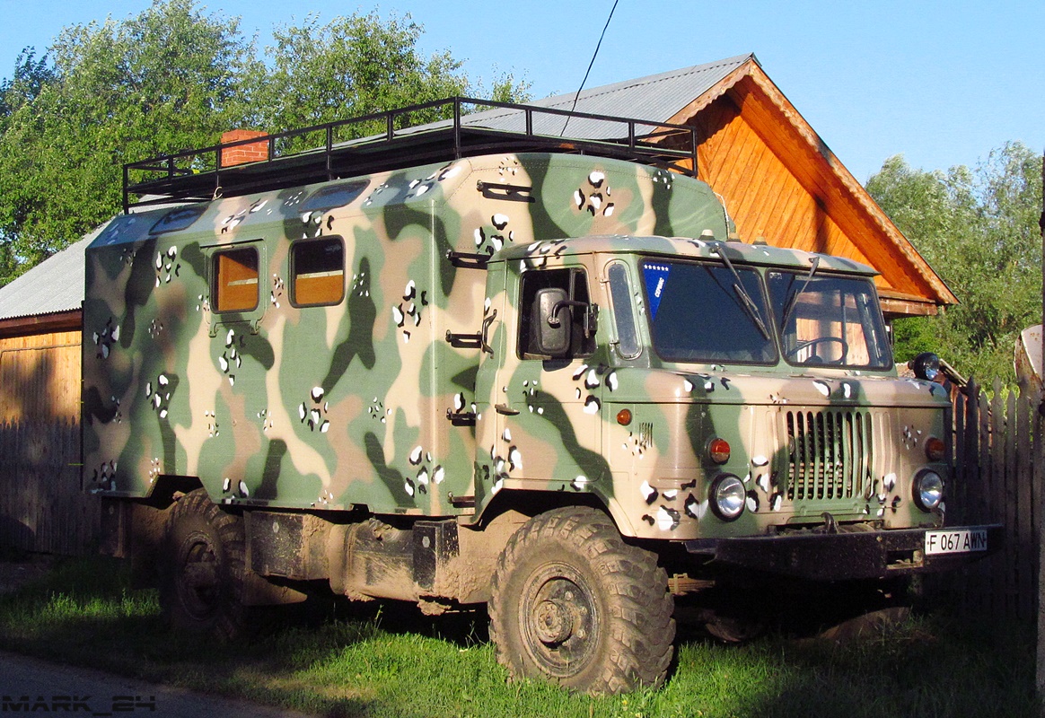 Восточно-Казахстанская область, № F 067 AWN — ГАЗ-66 (общая модель)
