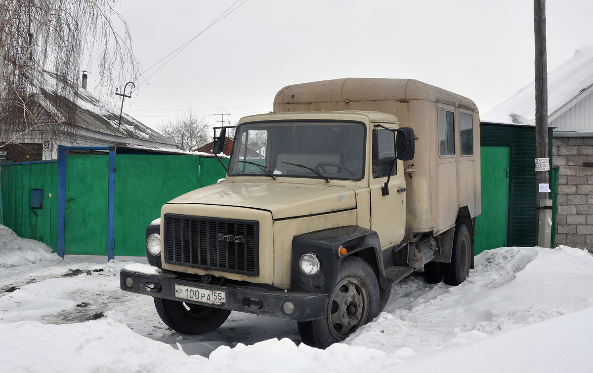 Омская область, № Р 100 РА 55 — ГАЗ-52-01
