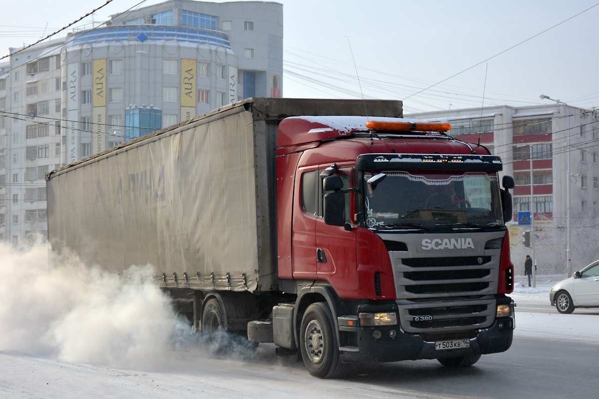 Саха (Якутия), № Т 503 КВ 14 — Scania ('2009) G380
