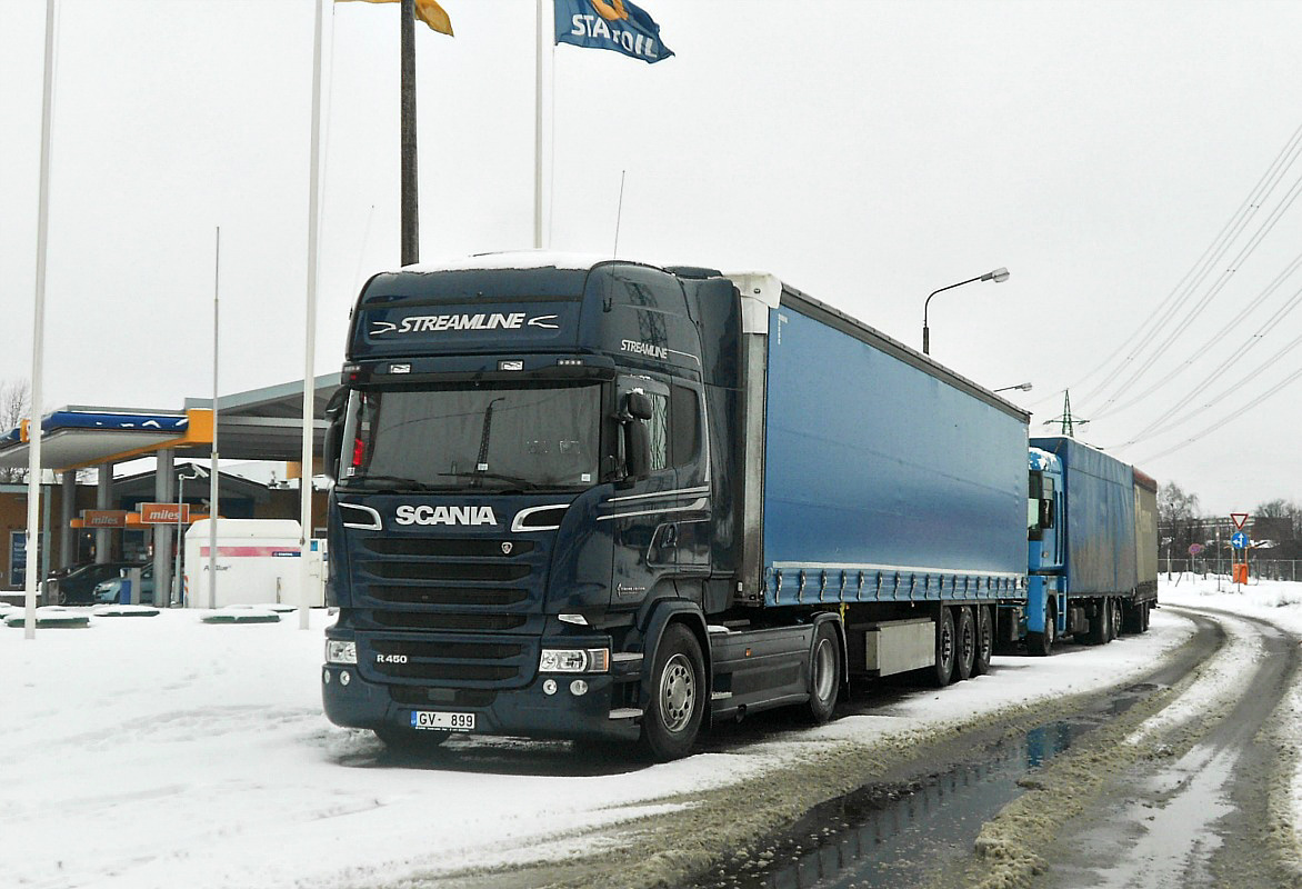 Латвия, № GV-899 — Scania ('2013) R450