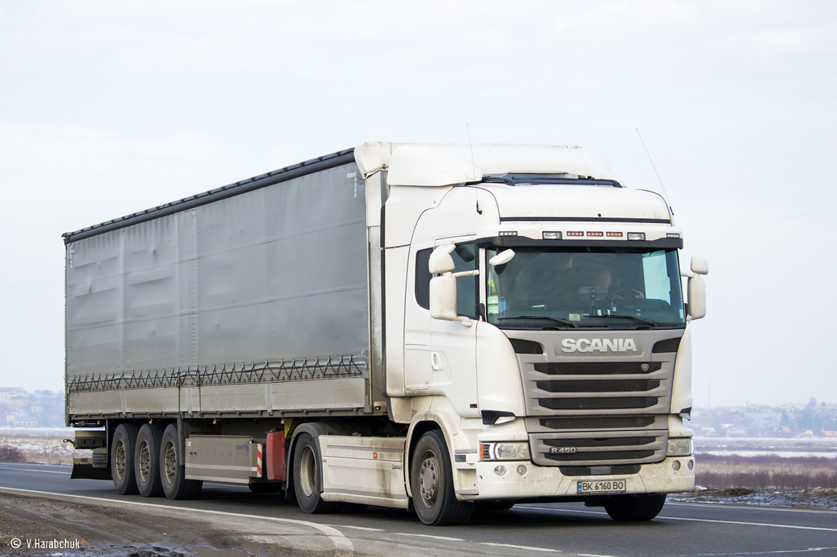 Ровненская область, № ВК 6160 ВО — Scania ('2013) R450
