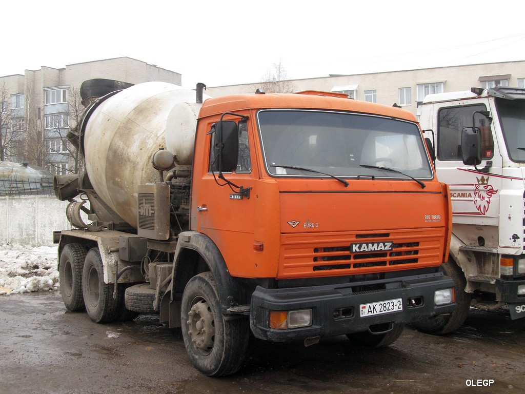 Витебская область, № АК 2823-2 — КамАЗ-65115 (общая модель)