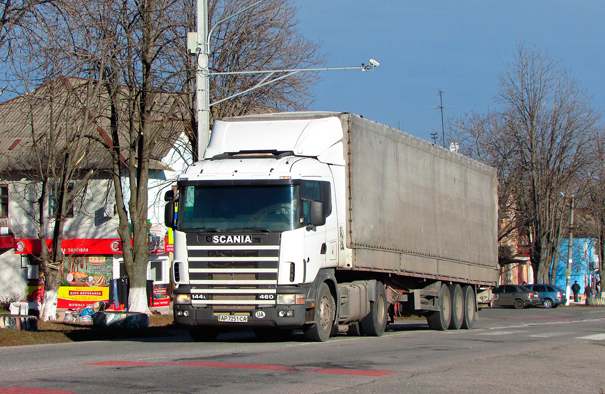 Запорожская область, № АР 7251 СА — Scania ('1996) R114L