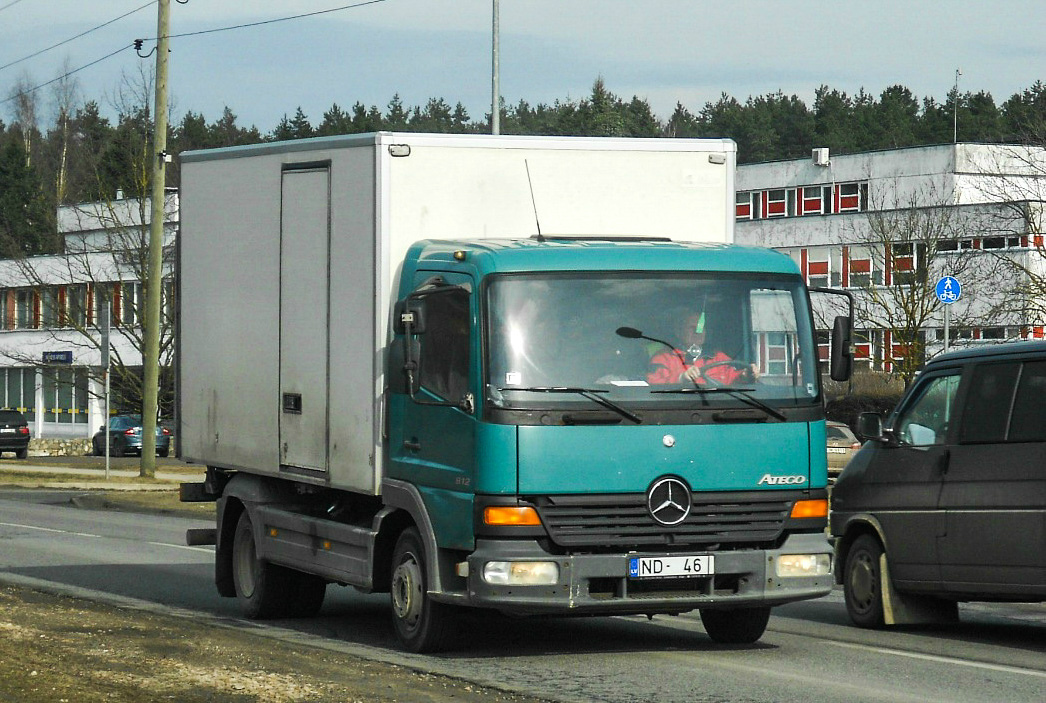 Латвия, № ND-46 — Mercedes-Benz Atego 812