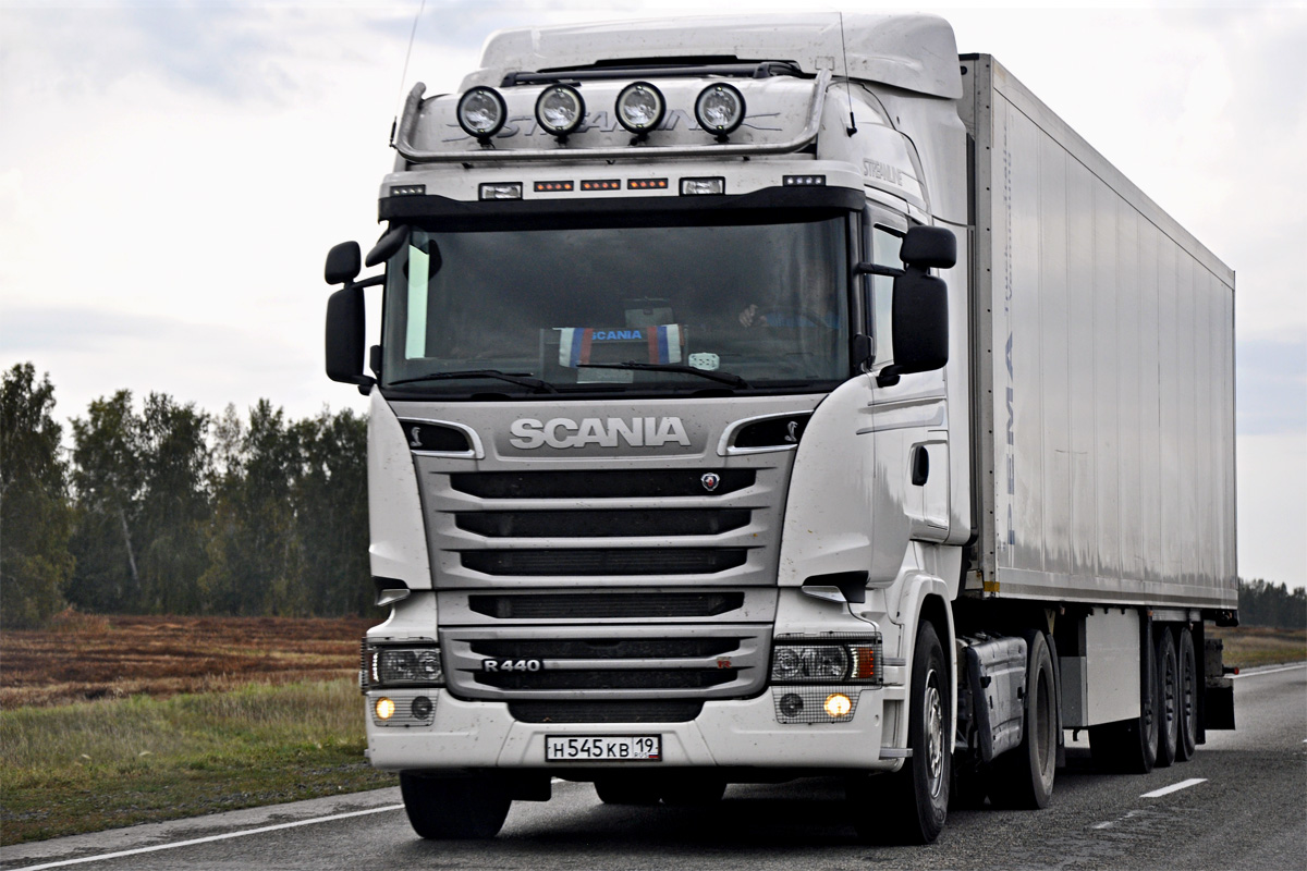 Хакасия, № Н 545 КВ 19 — Scania ('2013) R440