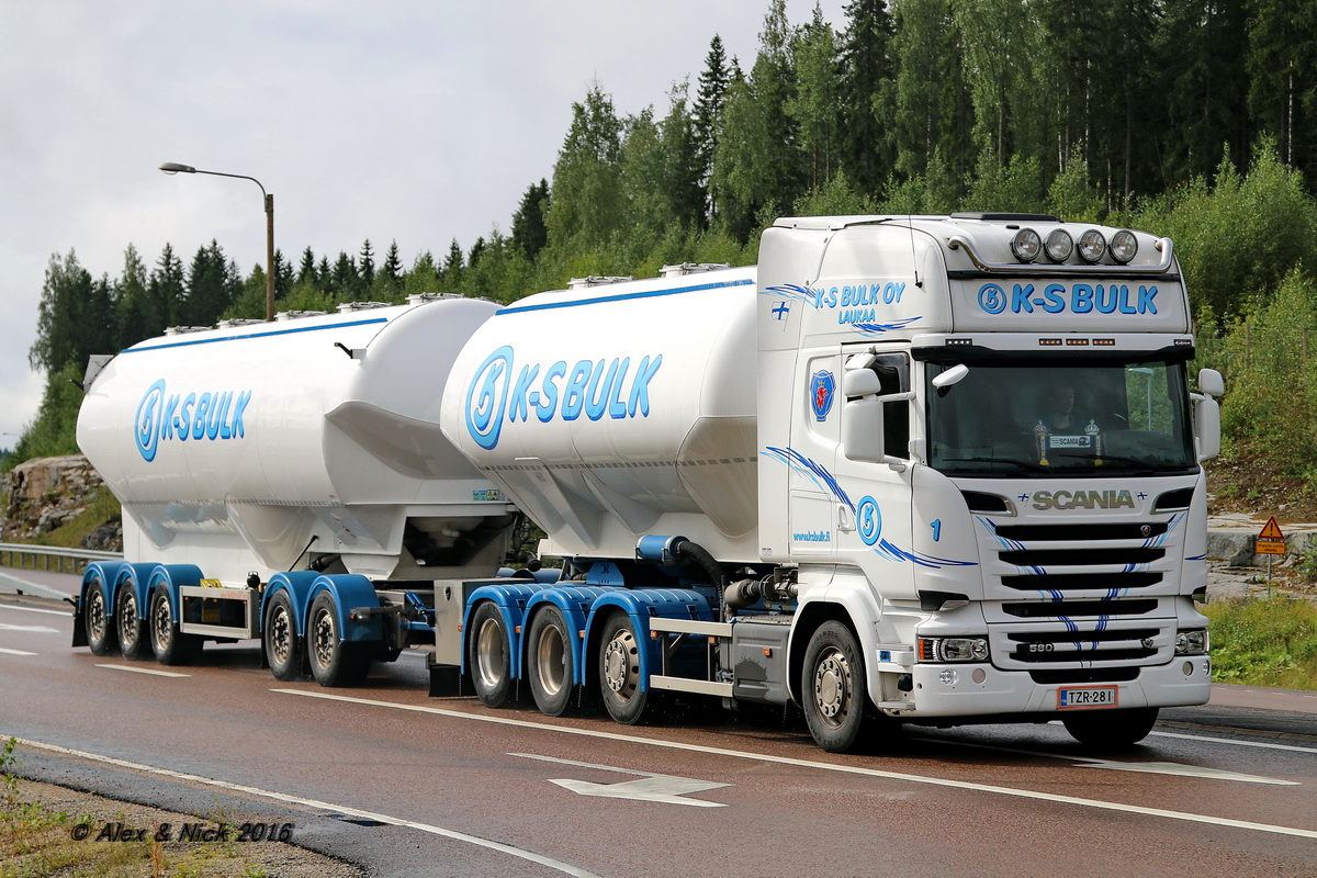 Финляндия, № 1 — Scania ('2013) R580