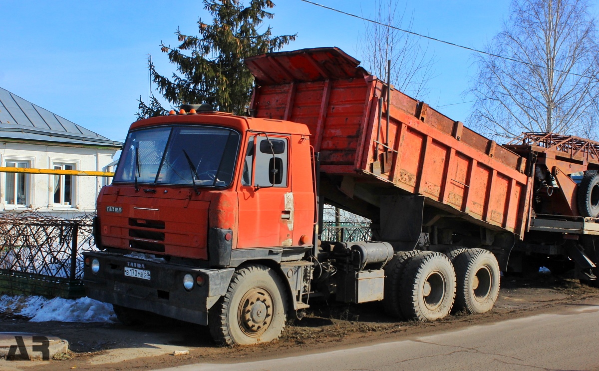 Тамбовская область, № В 170 МВ 68 — Tatra 815 S1