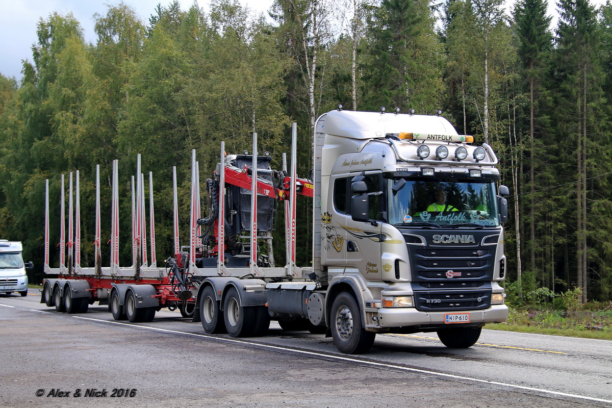 Финляндия, № NIP-610 — Scania ('2009) R730