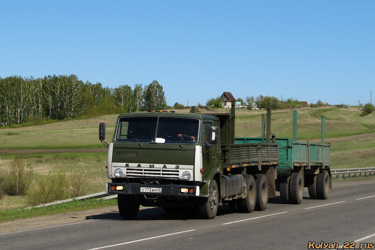 Алтайский край, № О 173 ВМ 22 — КамАЗ-5320