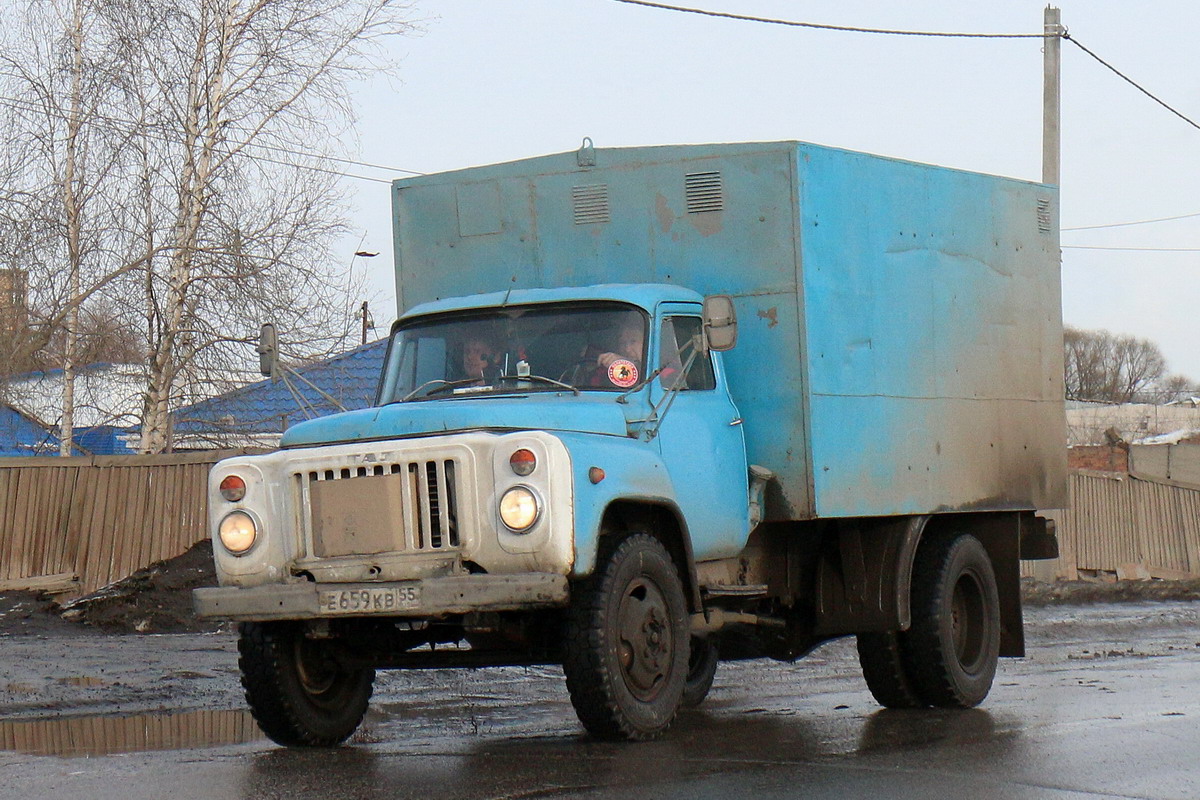 Омская область, № Е 659 КВ 55 — ГАЗ-53-12